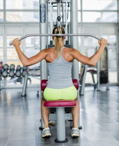 Spieren opbouw bevordert het afvallen
