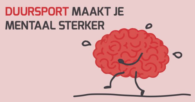 Duursport maakt je mentaal sterker met hersens